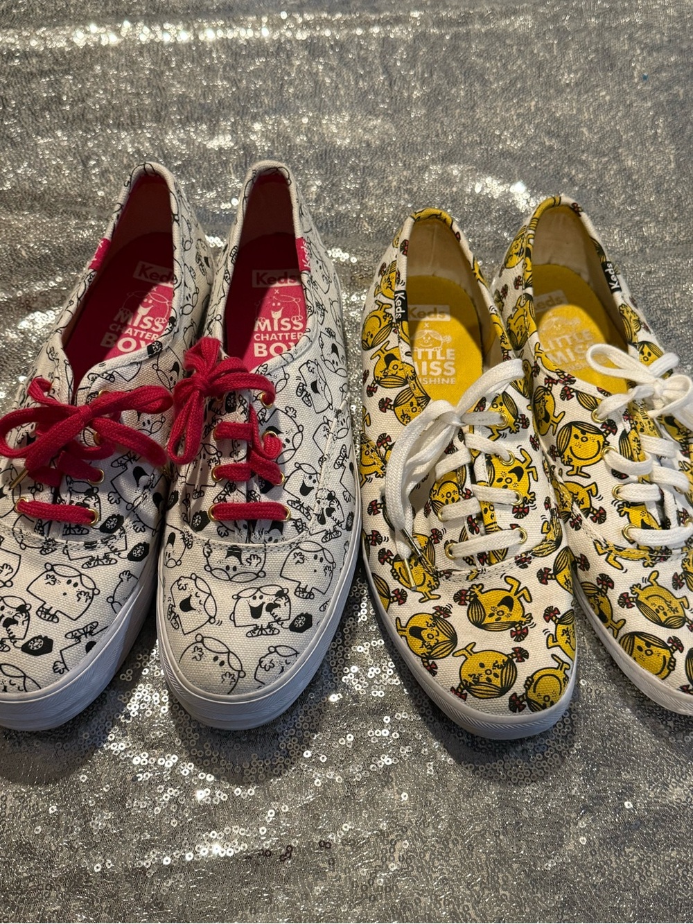 Keds Little Miss Sunshine and Little Miss Chatterbox Canvas Sneakers